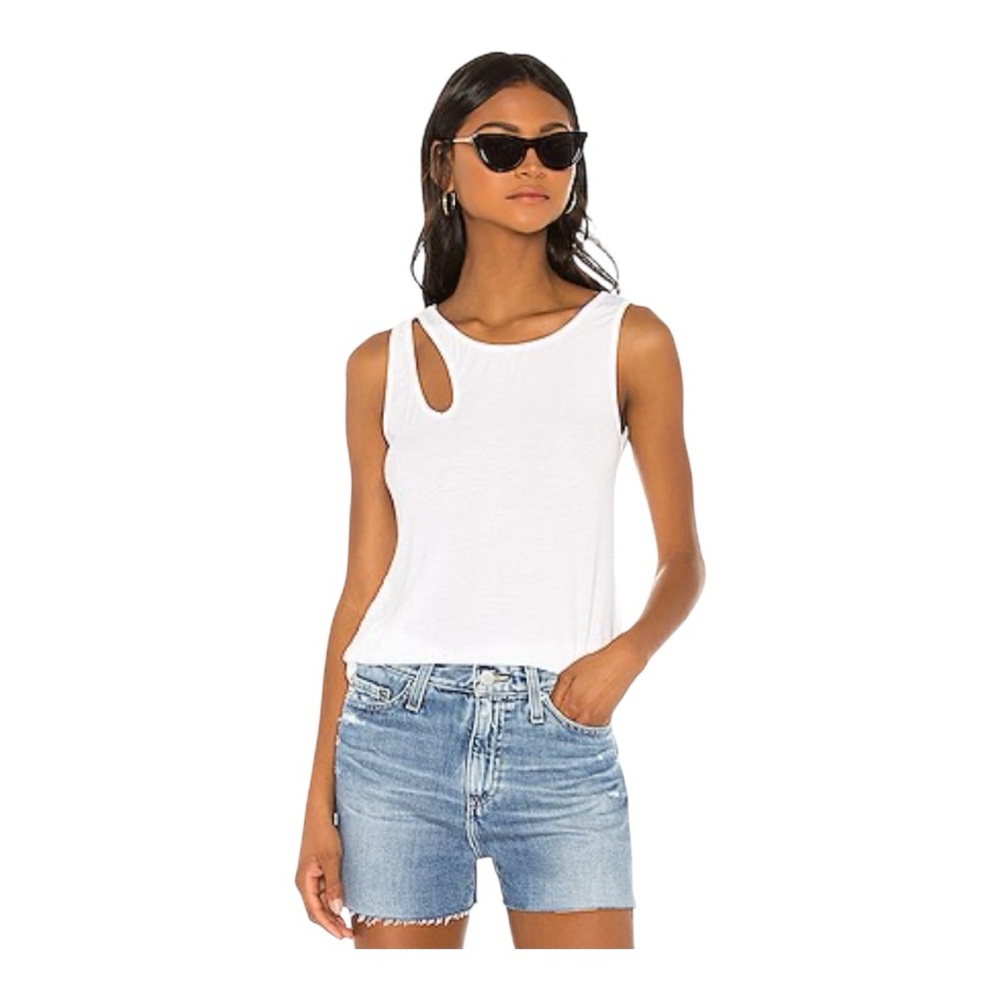 NWT MICHAEL LAUREN XRevolve Calloway Tank in White Size XSmall